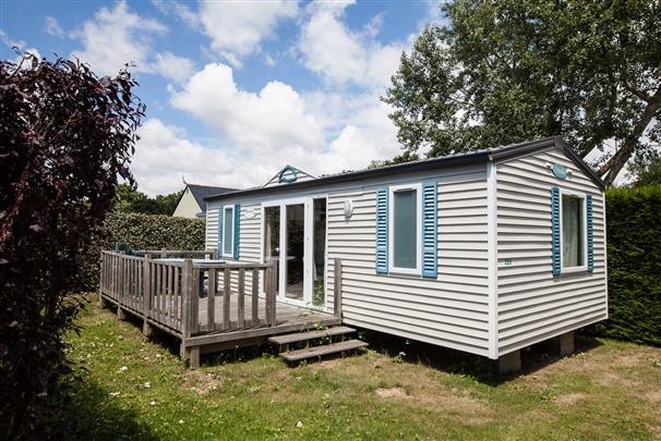 Location de mobil-home à Pornichet - Cottage Confort avec terrasse idéal pour 4/6 personnes - CAMPING LES FORGES ***