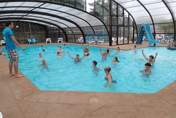 Initiation Aquagym - camping pornichet - CAMPING LES FORGES ***
